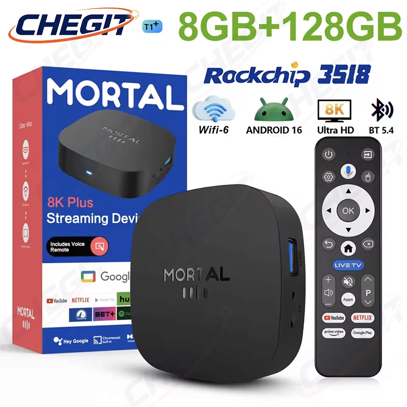 Home Cinema Tv - Nowy T1+ 8K HD TV Box